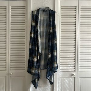 Eye Candy Plaid Cardigan Size L